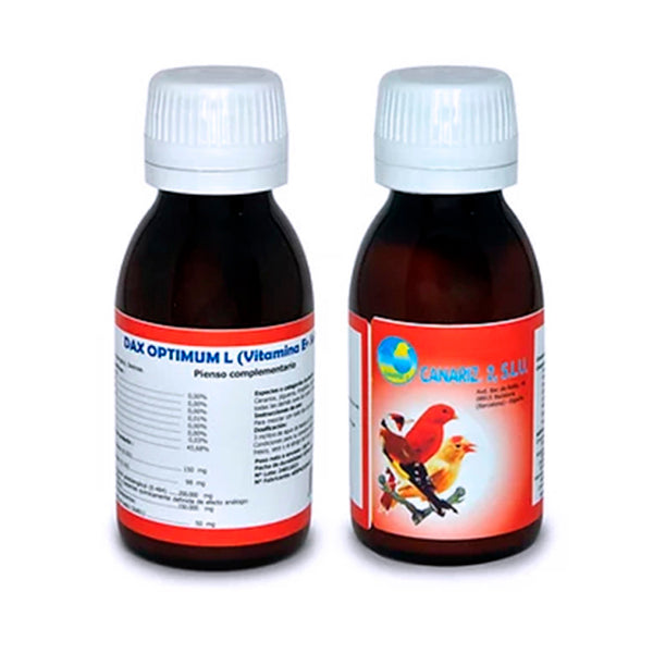 DAX Optimum Líquido Vitamina E + Selenio 100 ml | Complemento para Aves