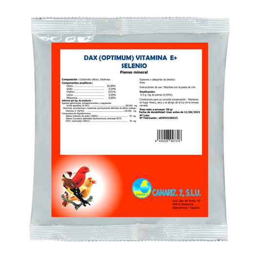 Dax Optimum (Vitamina E + Selenio) 100gr