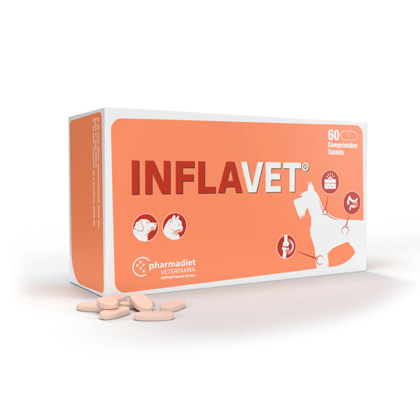 Pharmadiet Inflavet 60 Comprimidos para perro/gato
