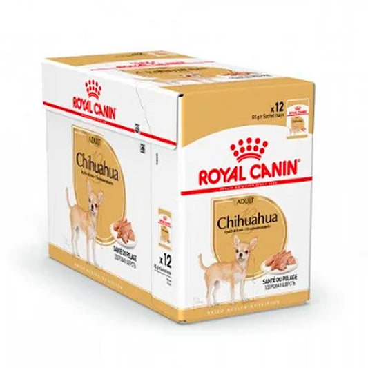 Royal Canin Comida Húmeda para Chihuahua Adulto: Pack de 12 Sobres de 85g