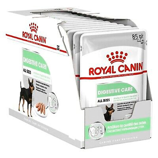 Royal Canin Digestive Care: Comida Húmeda Especial para el Cuidado Digestivo, Pack de 12 Sobres de 85g