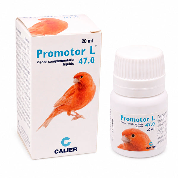 Calier Promotor L 47 – Vitaminas y Aminoácidos para Pájaros - Tujilguero