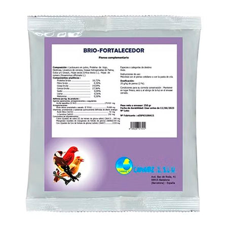 Canariz2 DAX Brio Fortalecedor 250 g para aves