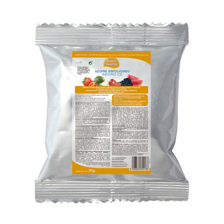 Flower azufre corrector para espolvoreo, envase 1 kg