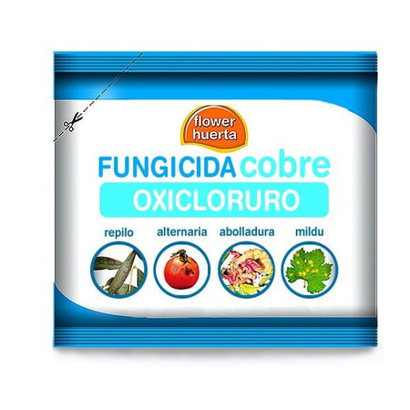 Flower Cuper 50 fungicida de oxicloruro de cobre en polvo, sobre 50 g