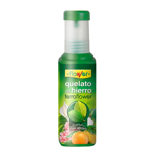 Flower Ferrotrene quelato de hierro líquido para plantas, botella 250 ml