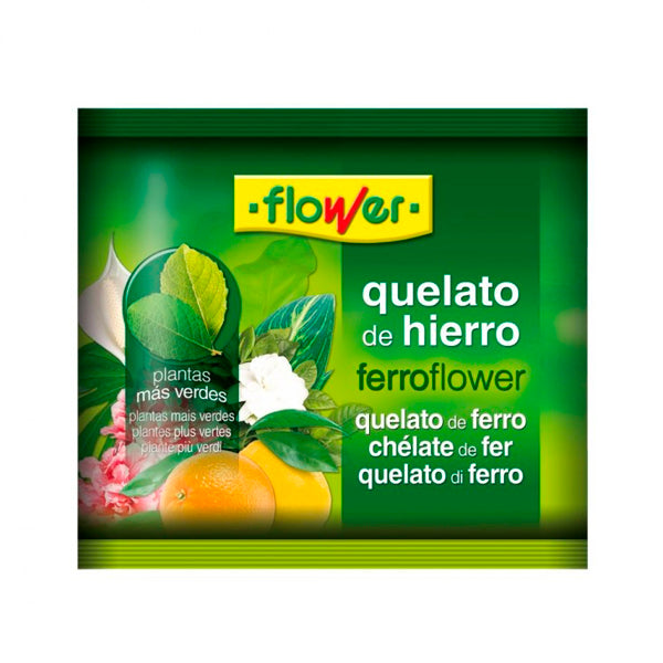Flower Ferrotrene quelato de hierro en polvo microgranulado 50 g