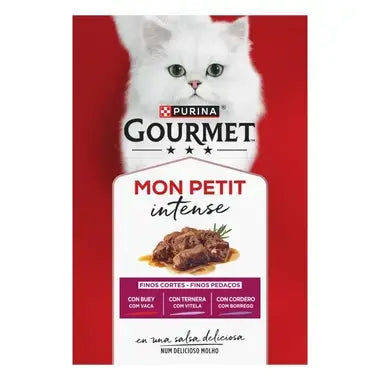 Purina Gourmet Mon Petit selección de carnes 6 sobres de 50 g