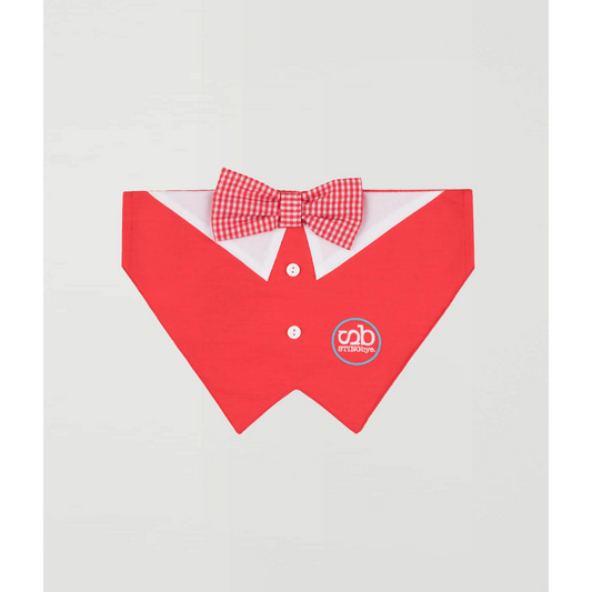 Pañuelo Pajarita Rojo M