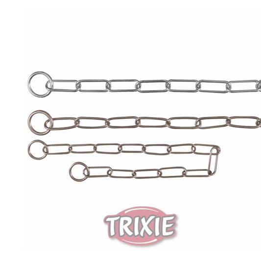 Trixie Collar Educación Eslabón Largo, 77 Cm/4.0 Mm - Tujilguero