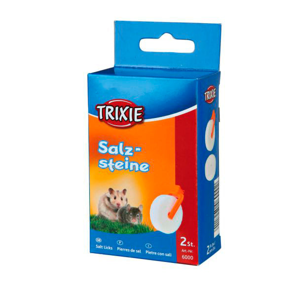 Trixie 2 Ruedas De Sal Con Gancho Plástico, 54 G