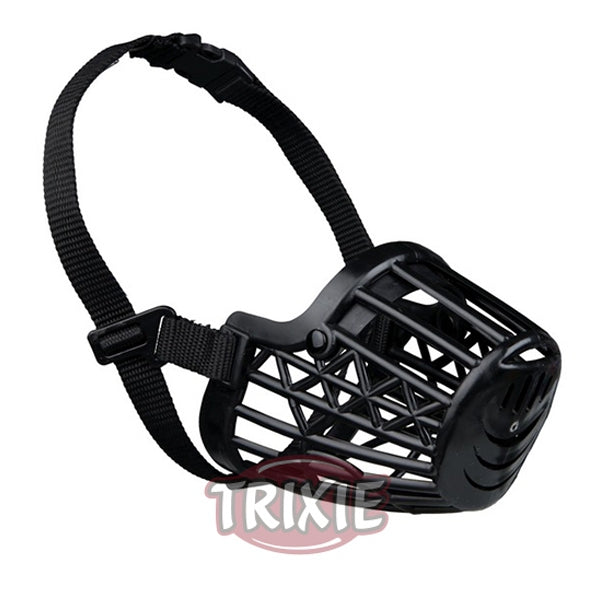 Trixie Bozal Plástico, Cintas Ajuste Nylon, Xl, 31 Cm, Ng