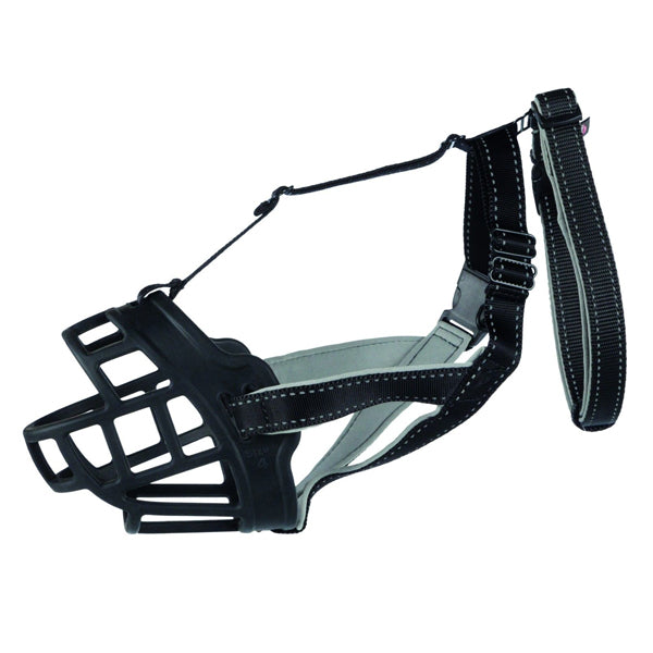 Trixie Bozal Flex, Silicona, Xl, Negro - Tujilguero