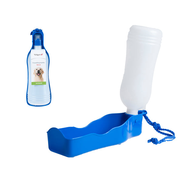 Vadigran Botella Portátil Plástico Para Perro 750Ml