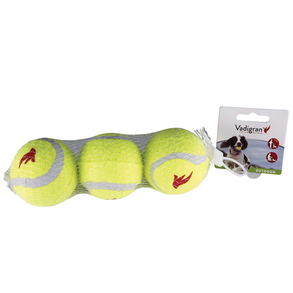 Vadigran Juguete Perro Pelotas De Tennis 6,5Cm(3)