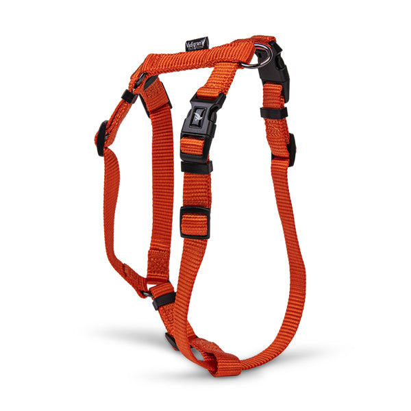Vadigran Arnés En H Classic Nylon Naranja 56-77Cmx25Mm L