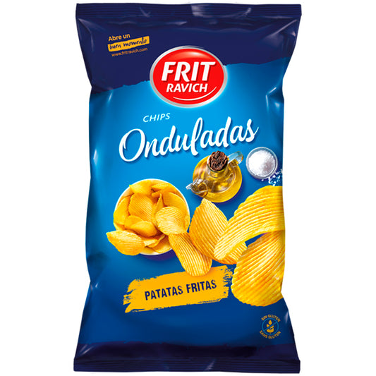 Frit Ravich Chips Onduladas 105gr