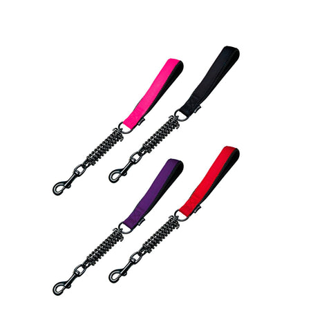 Gloria Correa Corta Negra Con Muelle 41 cm x 3 mm Morado - Tujilguero