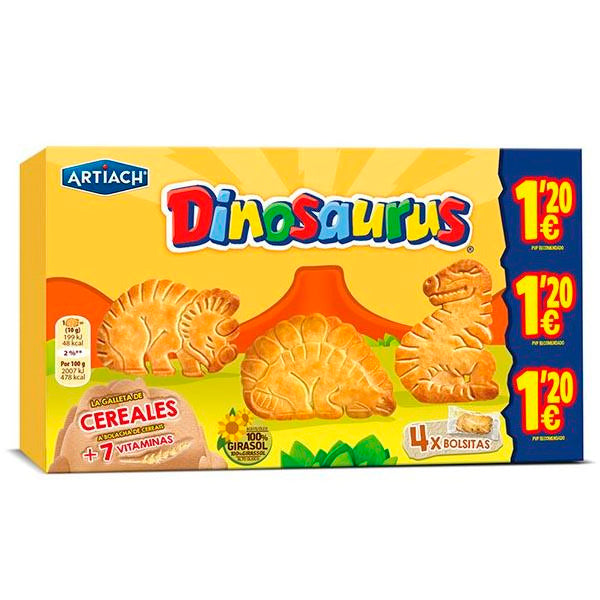 Galletas Dinosaurus